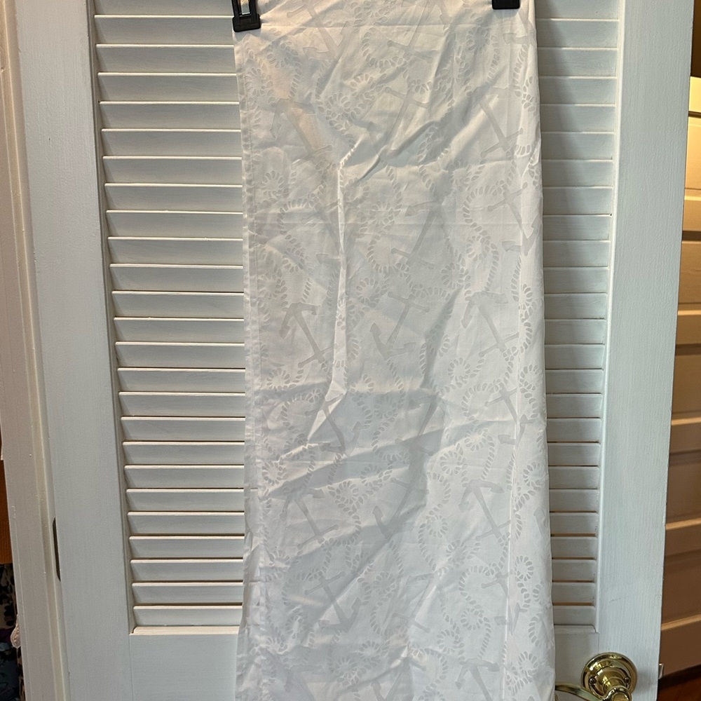Lilly Pulitzer Murfee Burnout Scarf in "Hanker For An Anchor"